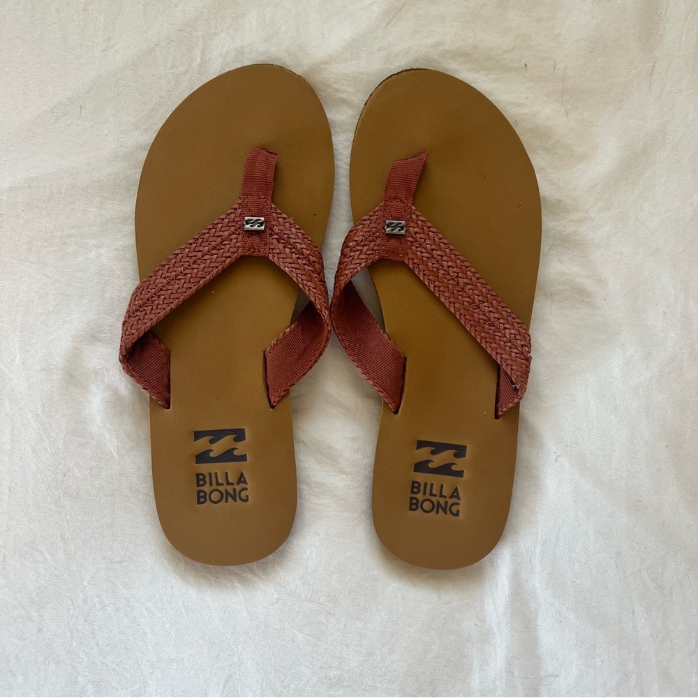 Womens Billabong Flip Flops Size 6